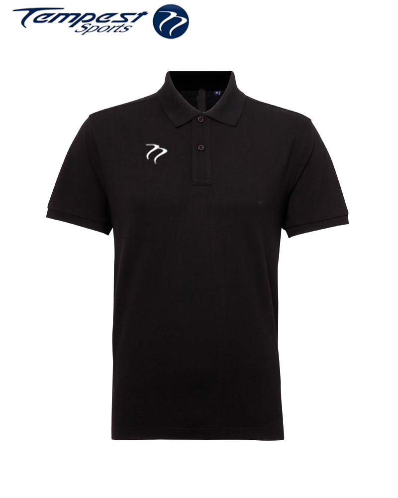 Poly/Cotton Mens Hockey Umpires Black Shirt